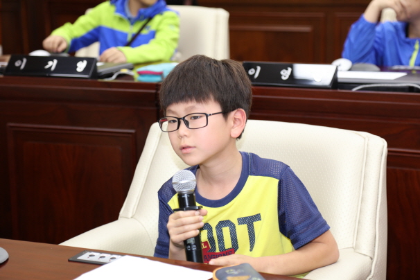 '백성초등학교 4학년 1반 열린의회 개최' 게시글의 사진(3)