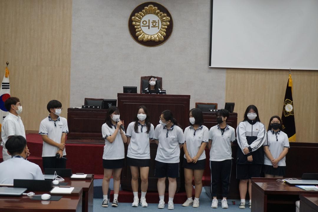 '안법고등학교 열린의회(1학년)' 게시글의 사진(3)