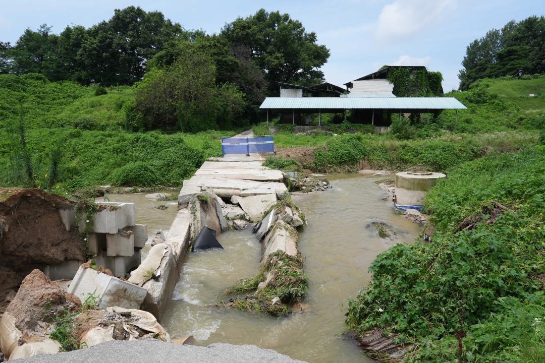 '일죽면, 죽산면 교량 유실 현장방문' 게시글의 사진(24) '일죽면, 죽산면 교량 유실 현장방문' 게시글의 사진(24)