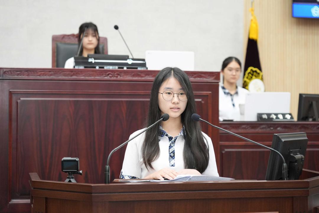 '안성시의회 열린의회 운영교실(안법고등학교)' 게시글의 사진(20)