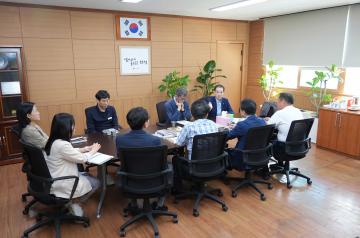 박근배 의원 안성시농업기술센터, 안성시보건소 방문