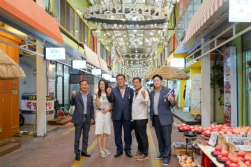 신야간경제 전통시장 행사