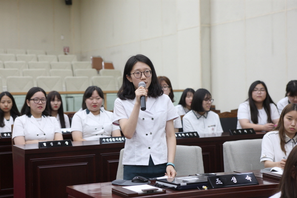 '안성여자고등학교 학생 34명 안성시의회 방문' 게시글의 사진(4)