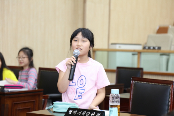 '백성초등학교 4학년 3반 열린의회 참석' 게시글의 사진(8)