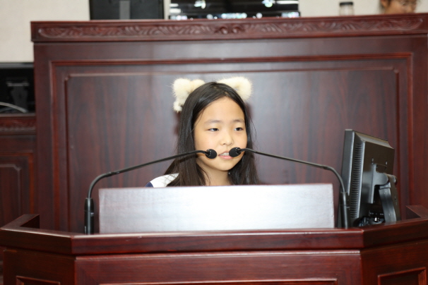 '백성초등학교 4학년 3반 열린의회 참석' 게시글의 사진(6)