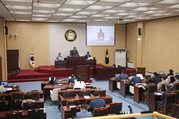 제216회 안성시의회 임시회 제1차 본회의