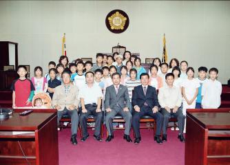 죽산면 죽산초등학교 안성시의회 견학