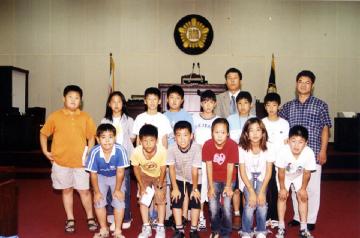 서운면 서운초등학교 안성시의회 견학